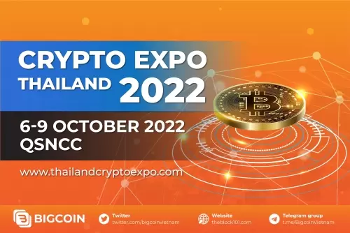 Triển lãm tiền điện tử lớn nhất ở Đông Nam Á tại Thailand Crypto Expo 2022